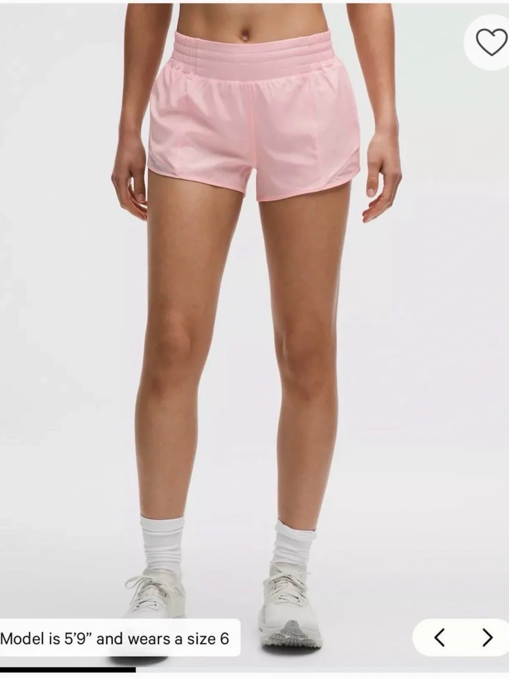 Lululemon Hotty Hot High Rise Short 4” Lined  Size 12 New With Tags
